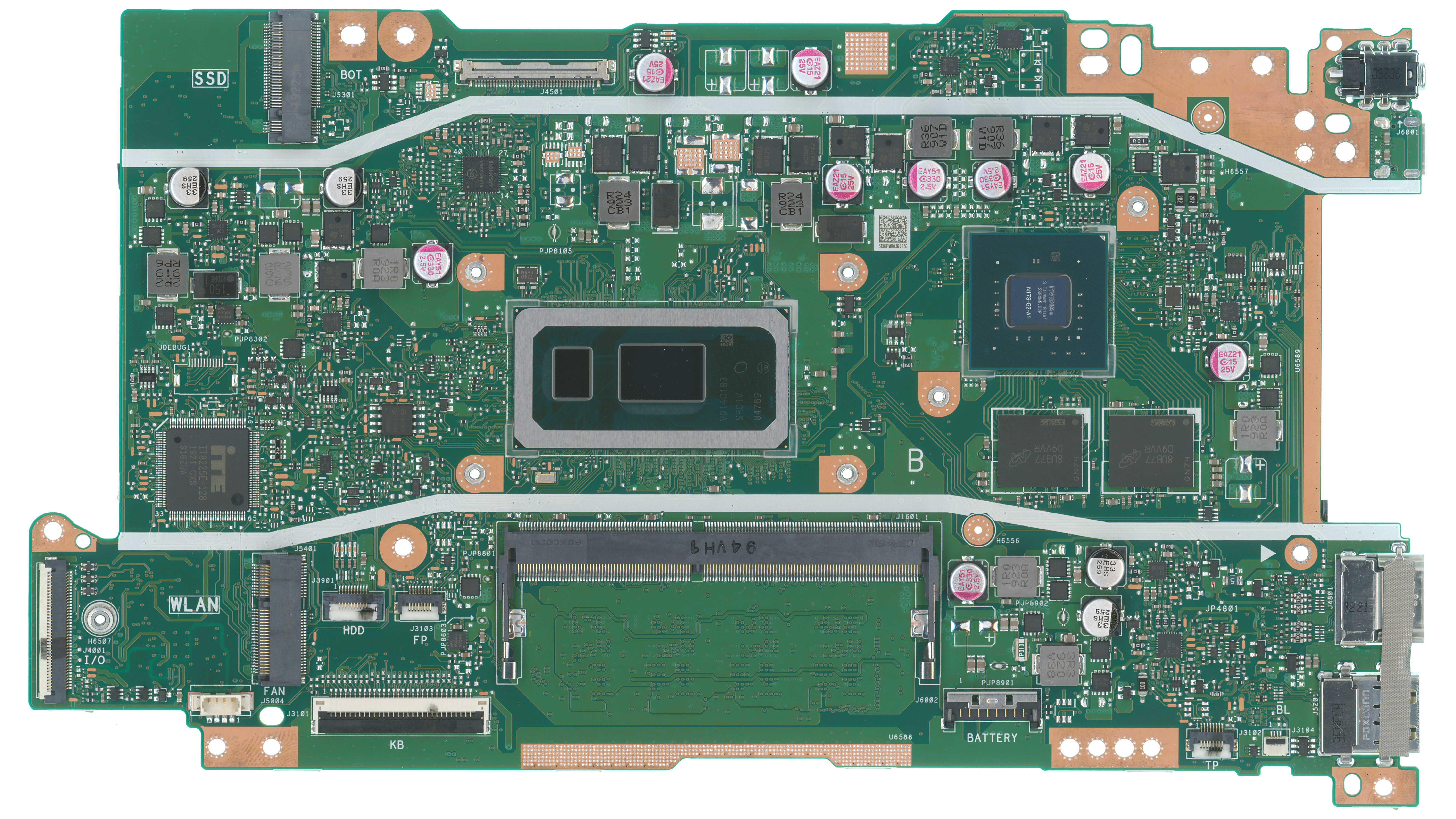 Материнская плата ASUS X509FL (Core i3-8145U SRD1V и GeForce MX250 N17S-G2-A1)