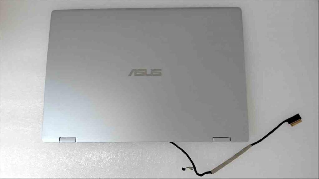 Экран в сборе для ноутбука ASUS TP412FA  крышка серебристая