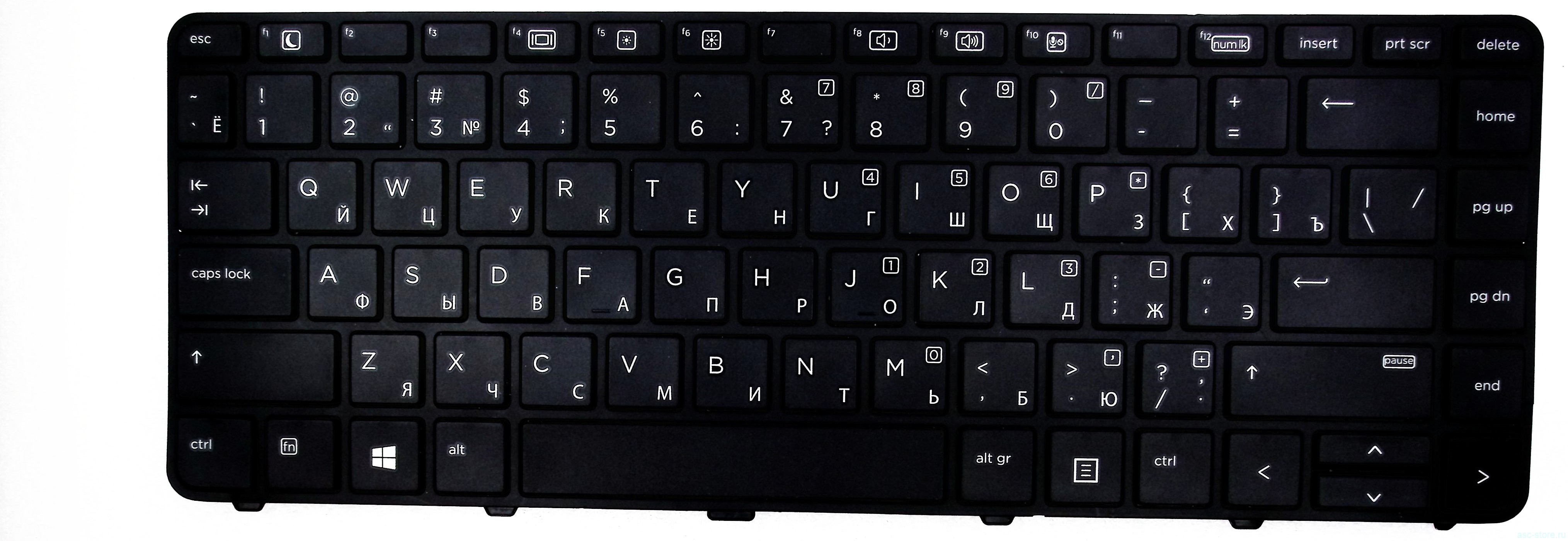 Клавиатура -донор конопок для ноутбука HP 430 G3
