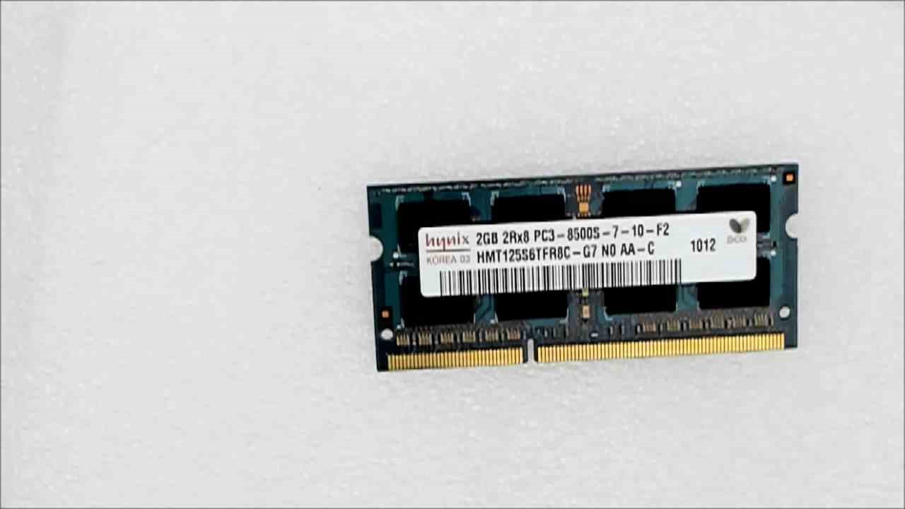 Оперативная память DDR3 2GB  для ноутбуков