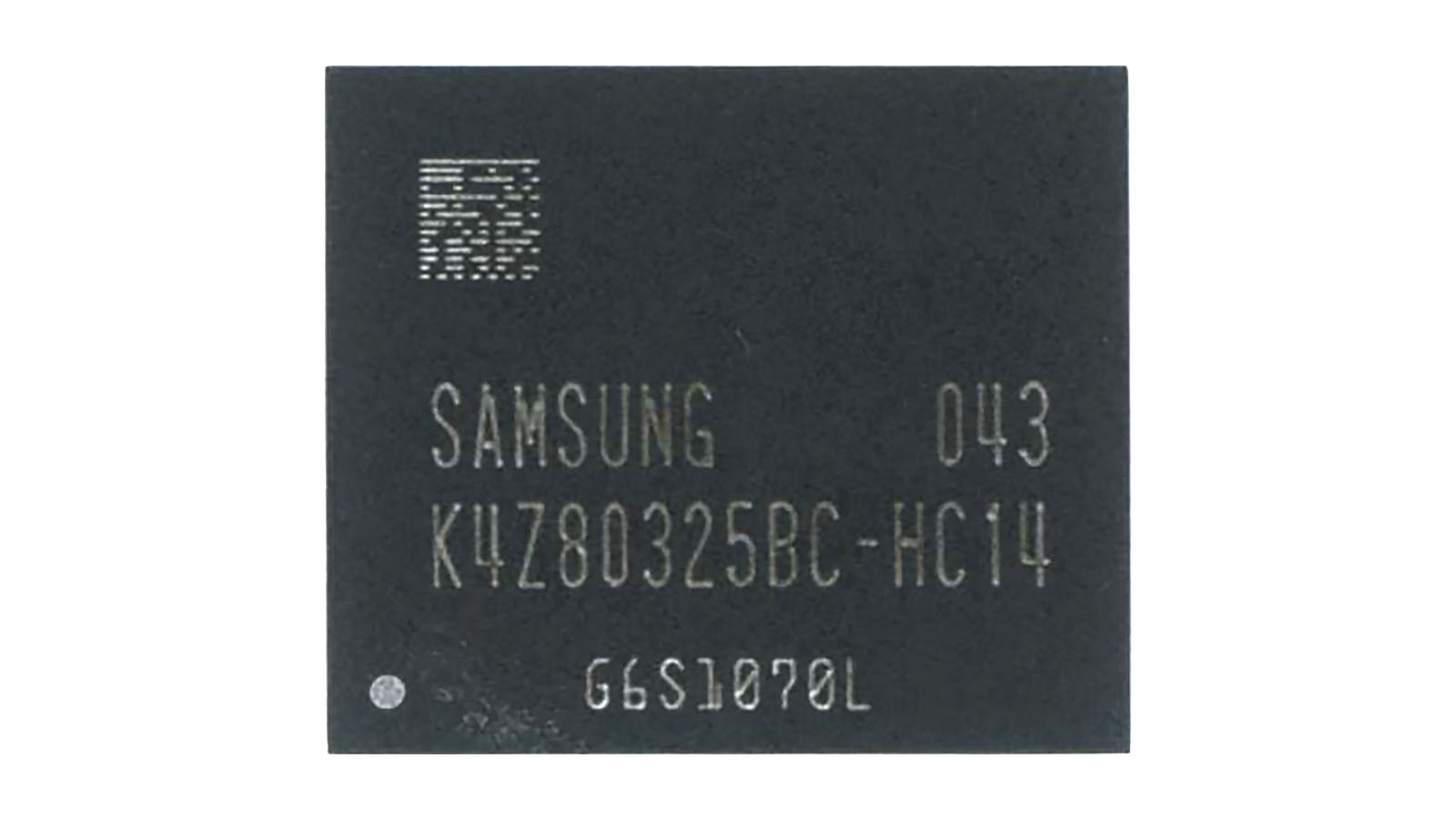 Видеопамять GDDR6 Samsung K4Z80325BC-HC14     20год