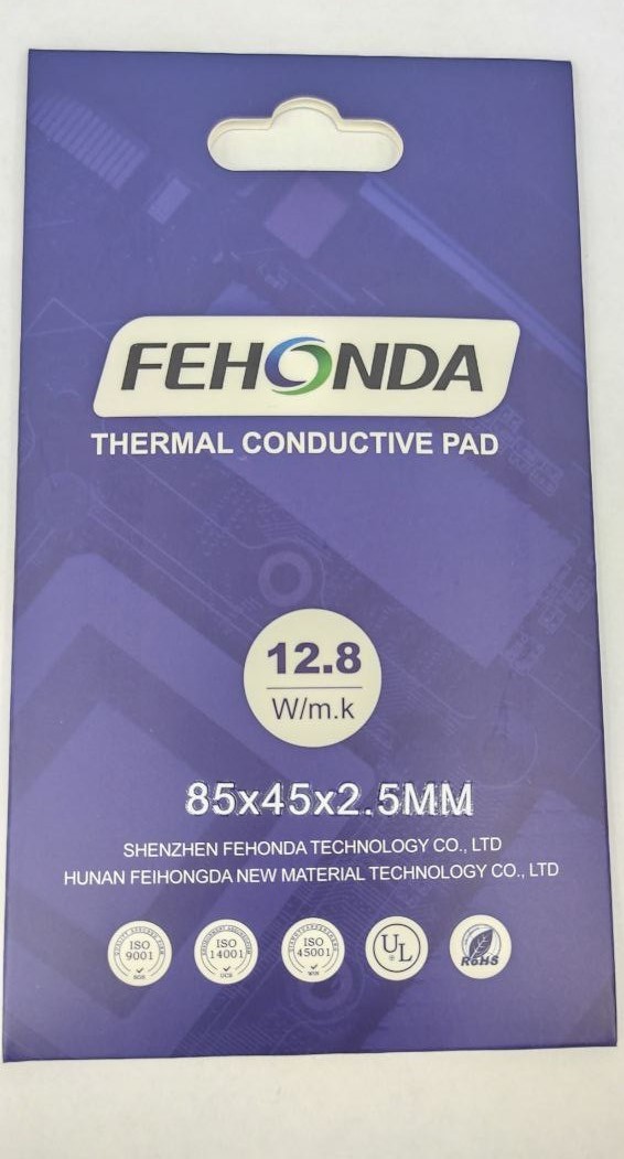 Термопрокладки Fehonda 12.8 W/m.k 2.5 mm