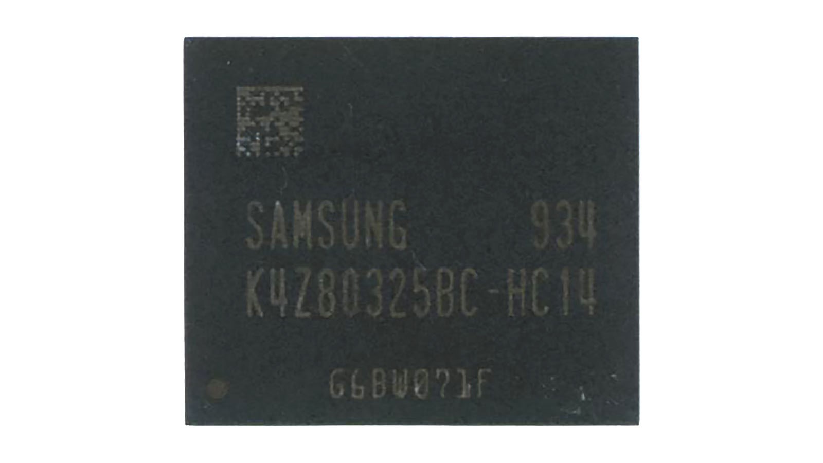 Видеопамять GDDR6  Samsung  K4Z80325BC-HC14   19год