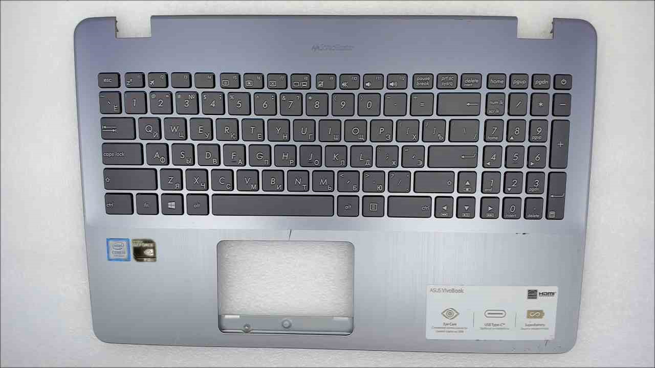 Топкейс для ноутбука ASUS X542U