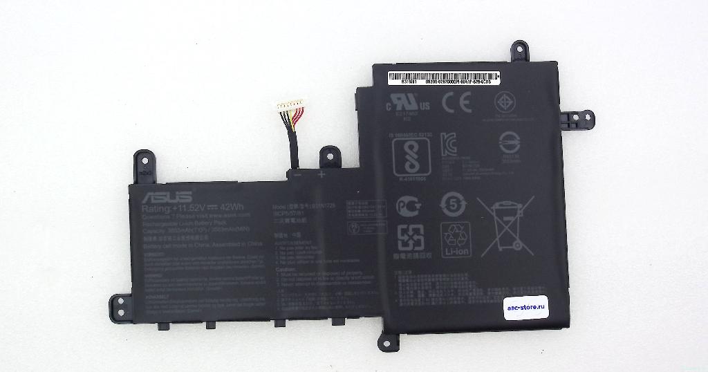 Аккумулятор B31N1729 для ноутбука Asus X530