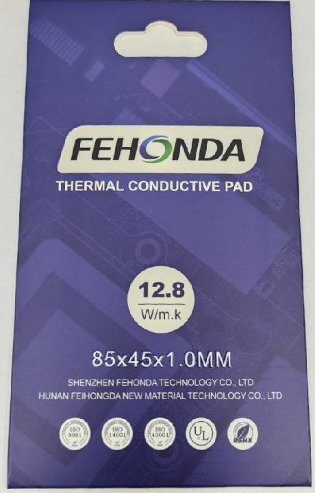 Термопрокладки Fehonda 12.8 W/m.k 1.0 mm