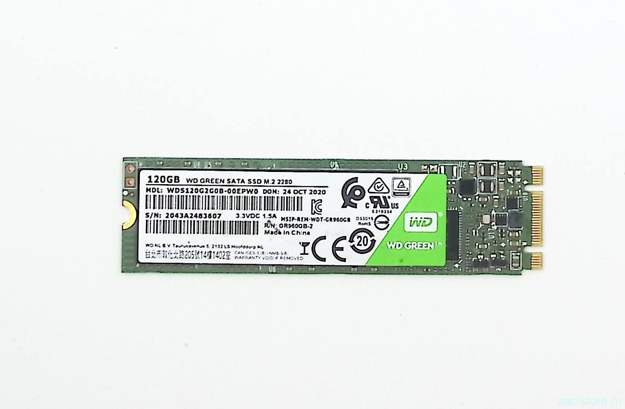SSD SATA 120 Gb WDS120G2G0B