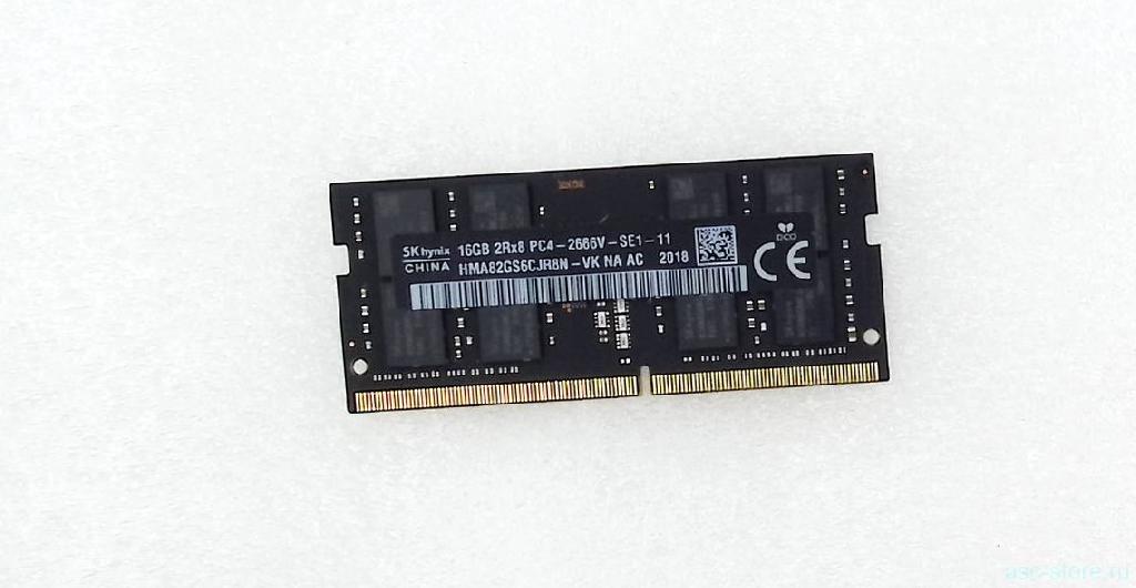 Оперативная память  DDR4 16 GB для ноутбуков