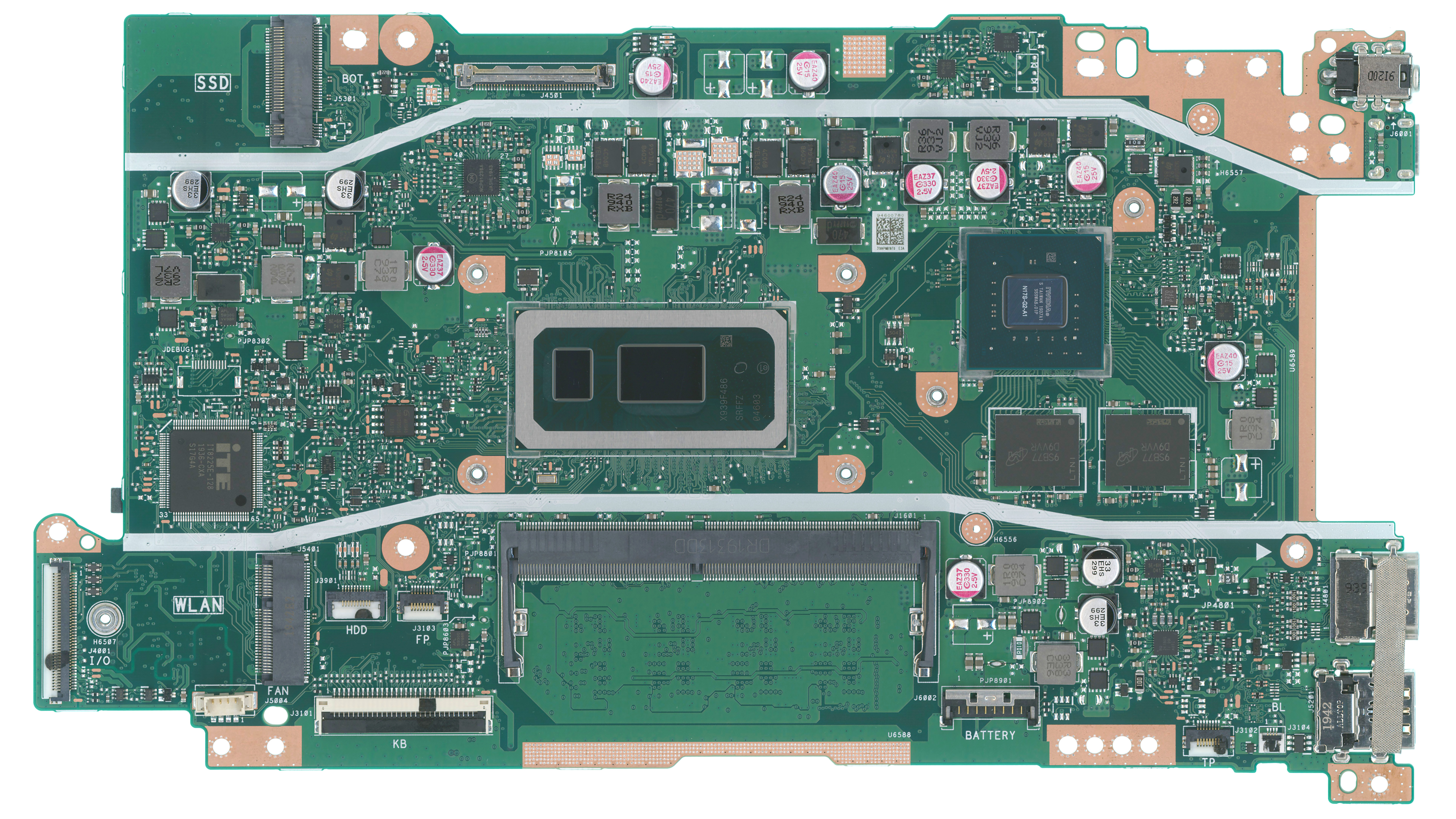 Материнская плата ASUS X509FL (Core i3-8145U SRFFZ и GeForce MX250 N17S-G2-A1)