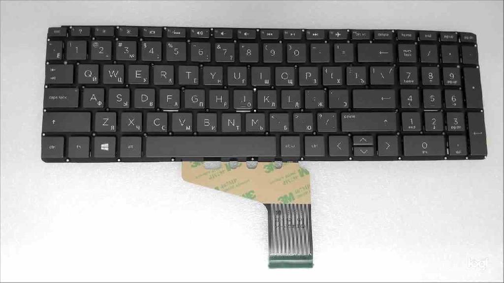 Клавиатура для HP 15-DW 15-DB 250 G7 Brown с подсветкой