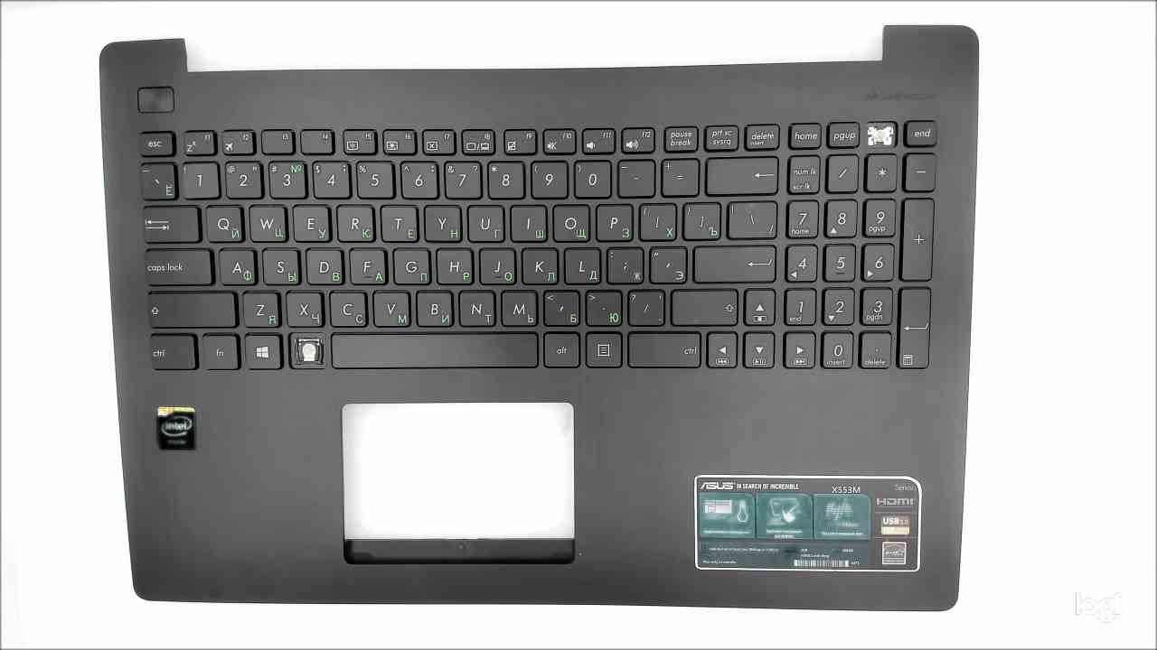 Топкейс-донор для ноутбука Asus X553M