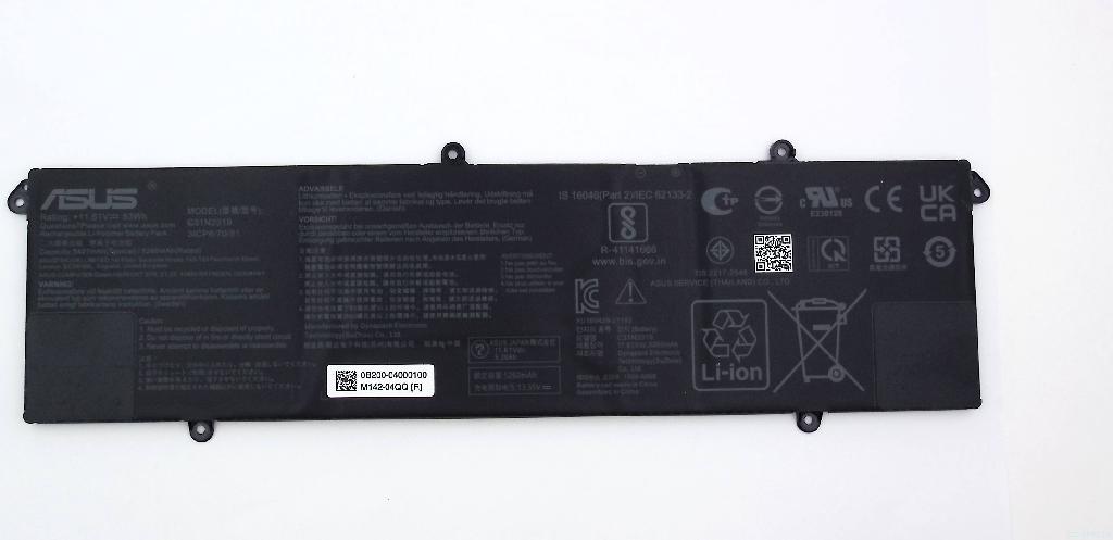 Аккумулятор C31N2019 для ноутбука Asus M7400, M3500