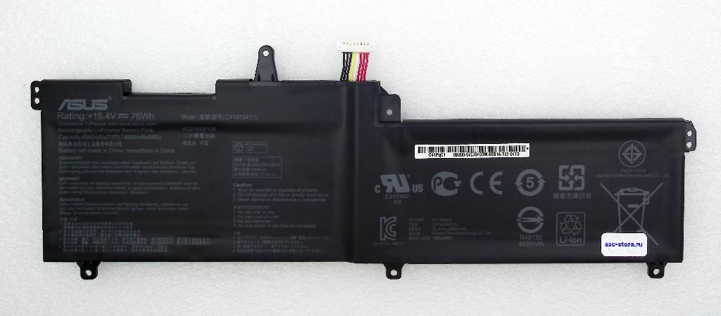 Аккумулятор C41N1541(1) для ноутбука Asus GL702ZC
