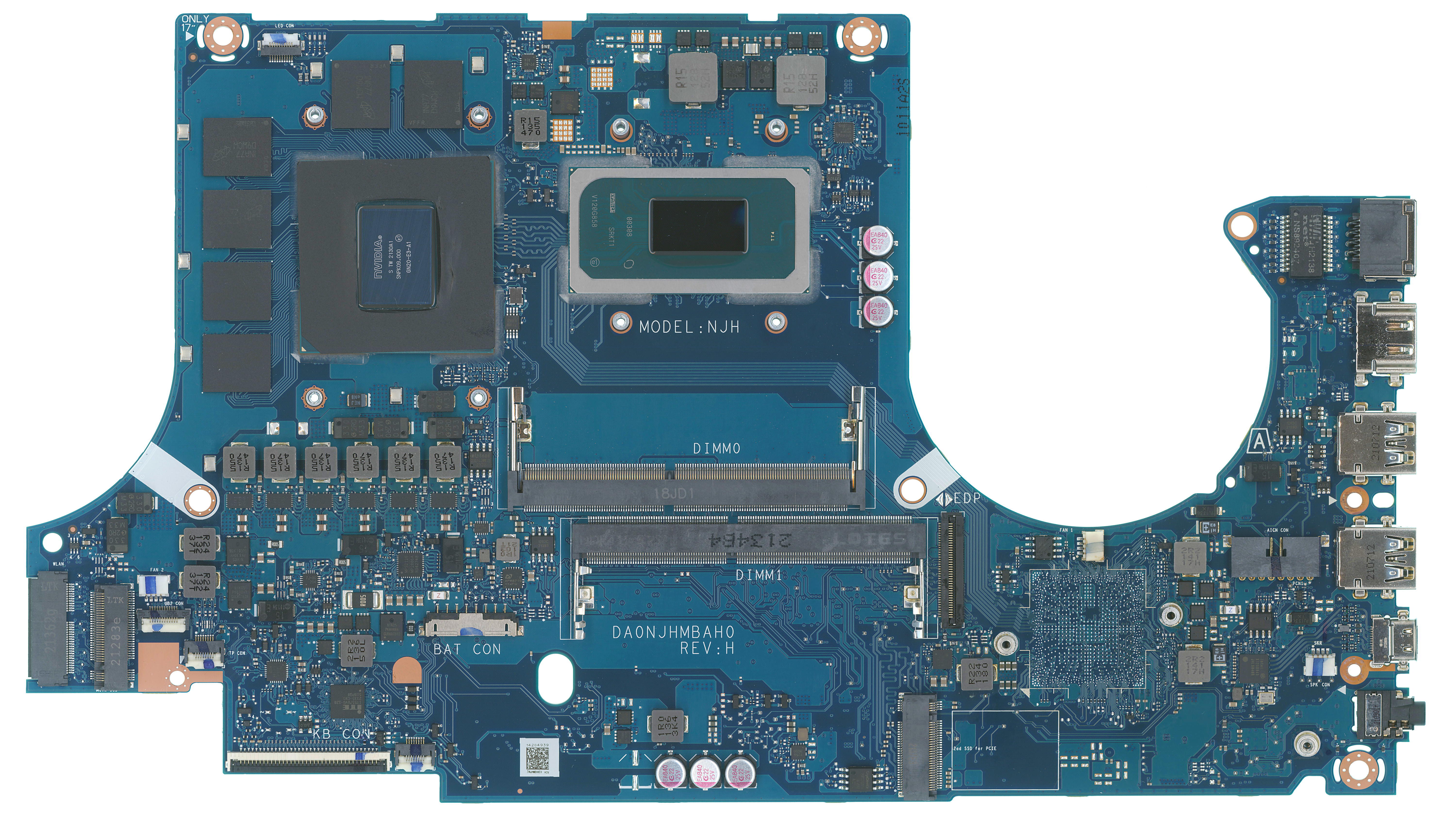 Материнская плата ASUS FX506HM донор процессора i5-11400H