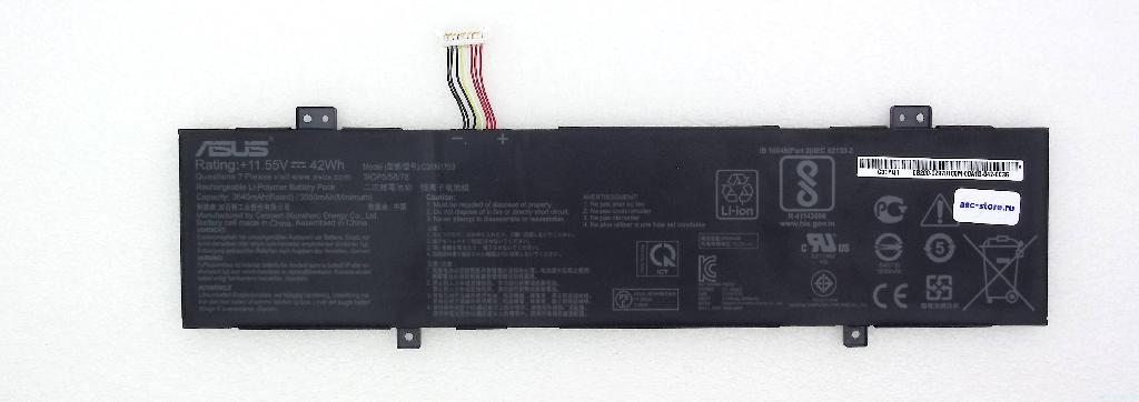Аккумулятор C31N1733 для ноутбука Asus TP412UA