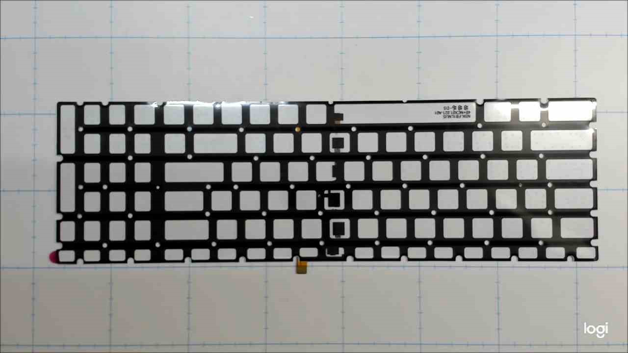Панель белой подсветки клавиатуры MSI MS-16J1, MS16J2, MS1771, MS1773