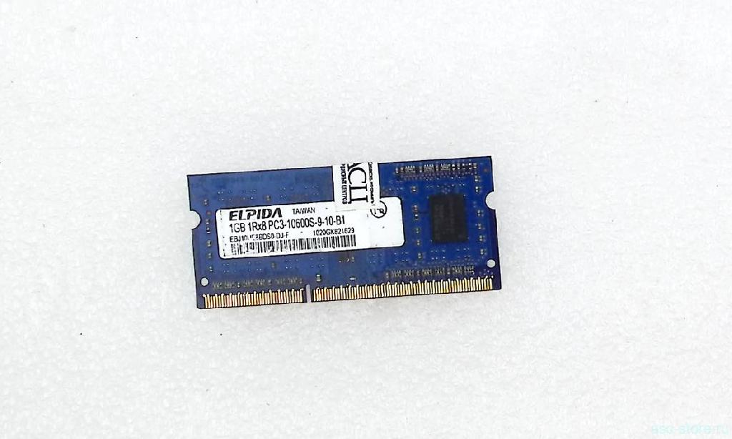 Оперативная память DDR3 1Gb для ноутбуков